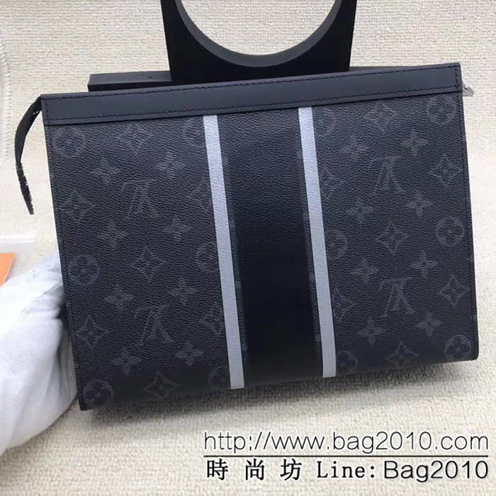 路易威登LV頂級原單 M64440實物實拍PochetteVoyage中號手袋原版複刻手拿包 ZY1058